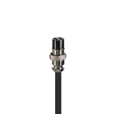 The 4 pin connector of CB-127 microphone